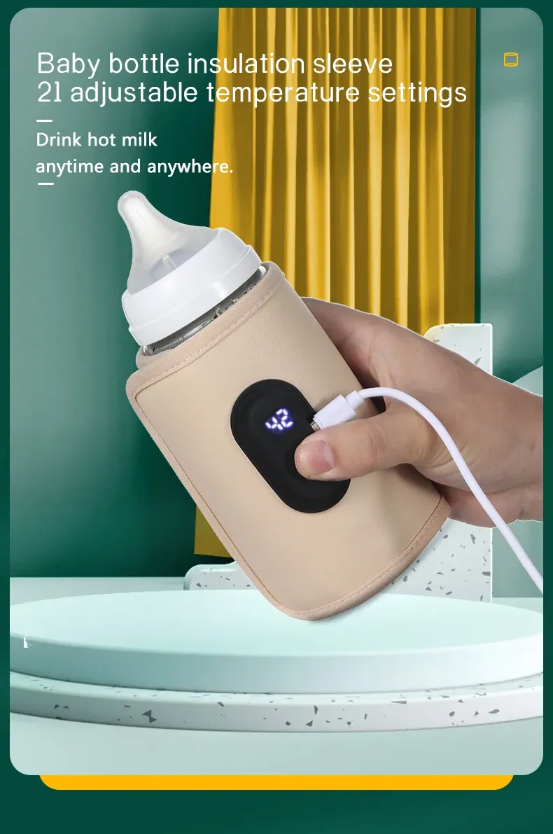 Portable USB Baby Milk Warmer & Bottle Heater for Travel - Safe, Compact, Easy to Use On-the-Go for Infants showcase 3