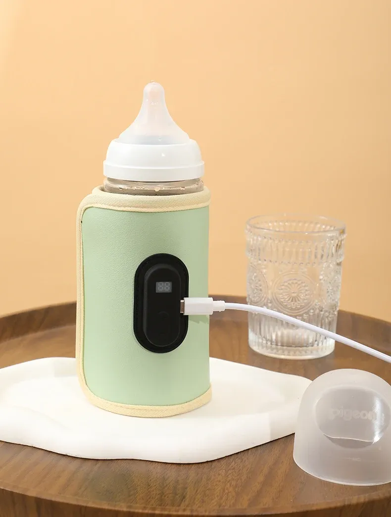 Portable USB Baby Milk Warmer & Bottle Heater for Travel - Safe, Compact, Easy to Use On-the-Go for Infants thumbnail 4