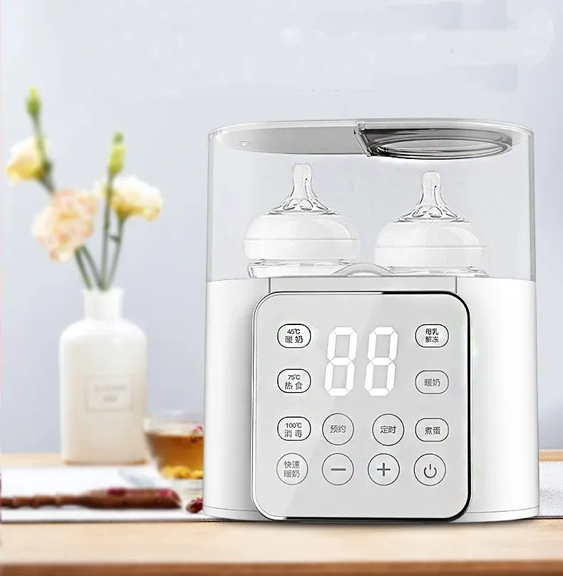 Multi-function Baby Bottle Warmer & Food Heater - Fast Sterilizer with Accurate Temperature Control for Milk & Baby Food thumbnail 1