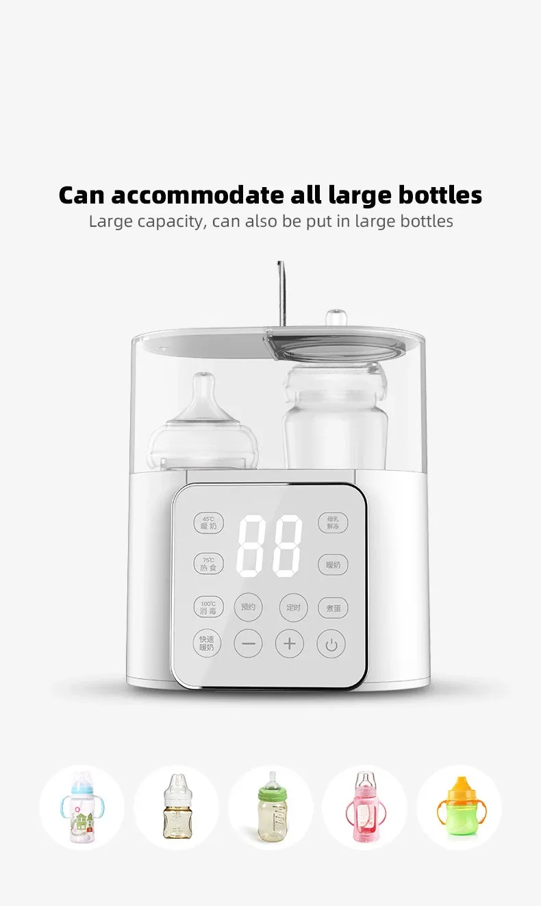 Multi-function Baby Bottle Warmer & Food Heater - Fast Sterilizer with Accurate Temperature Control for Milk & Baby Food showcase 7