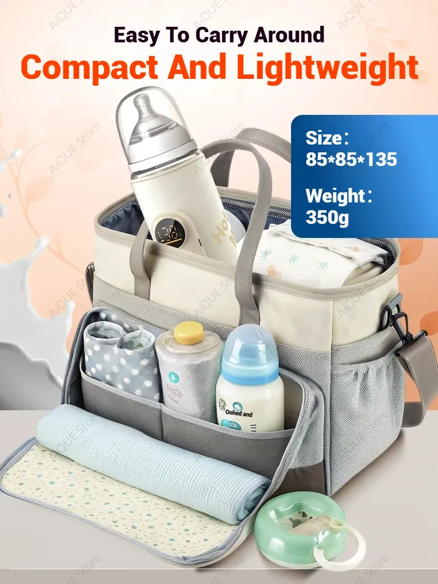 AiQUE 10000mAh Portable USB Milk Warmer for Babies - Outdoor Constant Temperature Bottle Insulator for Hot Milk & Formula Heating showcase 2