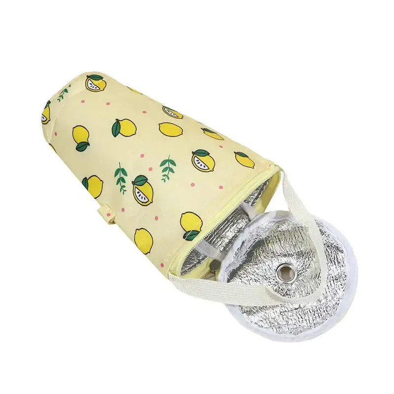 Cartoon Baby Milk Bottle Insulation Bag - Portable Waterproof Thermal Cooler Bag with Stroller Hook for On-the-Go Feeding showcase 19