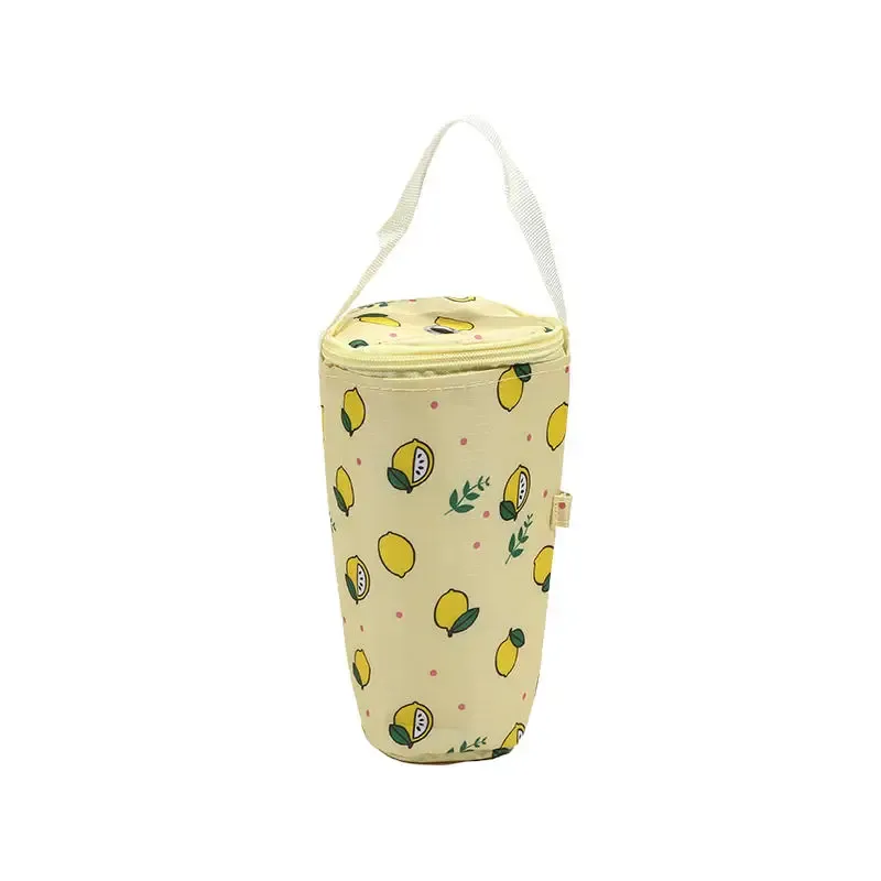 Cartoon Baby Milk Bottle Insulation Bag - Portable Waterproof Thermal Cooler Bag with Stroller Hook for On-the-Go Feeding showcase 20