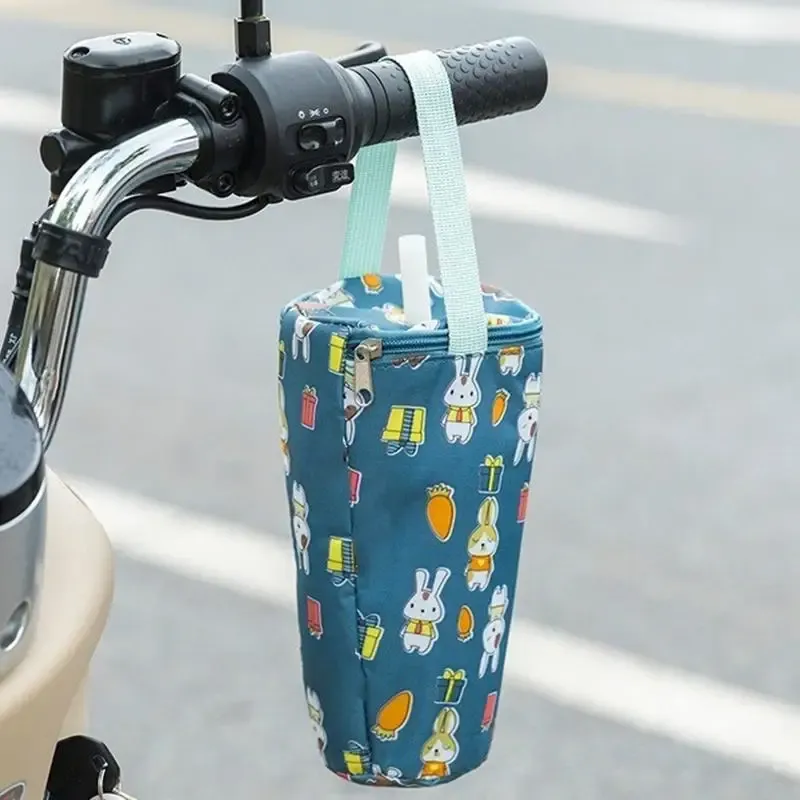 Cartoon Baby Milk Bottle Insulation Bag - Portable Waterproof Thermal Cooler Bag with Stroller Hook for On-the-Go Feeding showcase 14