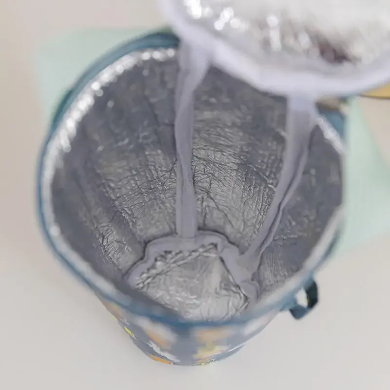 Cartoon Baby Milk Bottle Insulation Bag - Portable Waterproof Thermal Cooler Bag with Stroller Hook for On-the-Go Feeding showcase 17