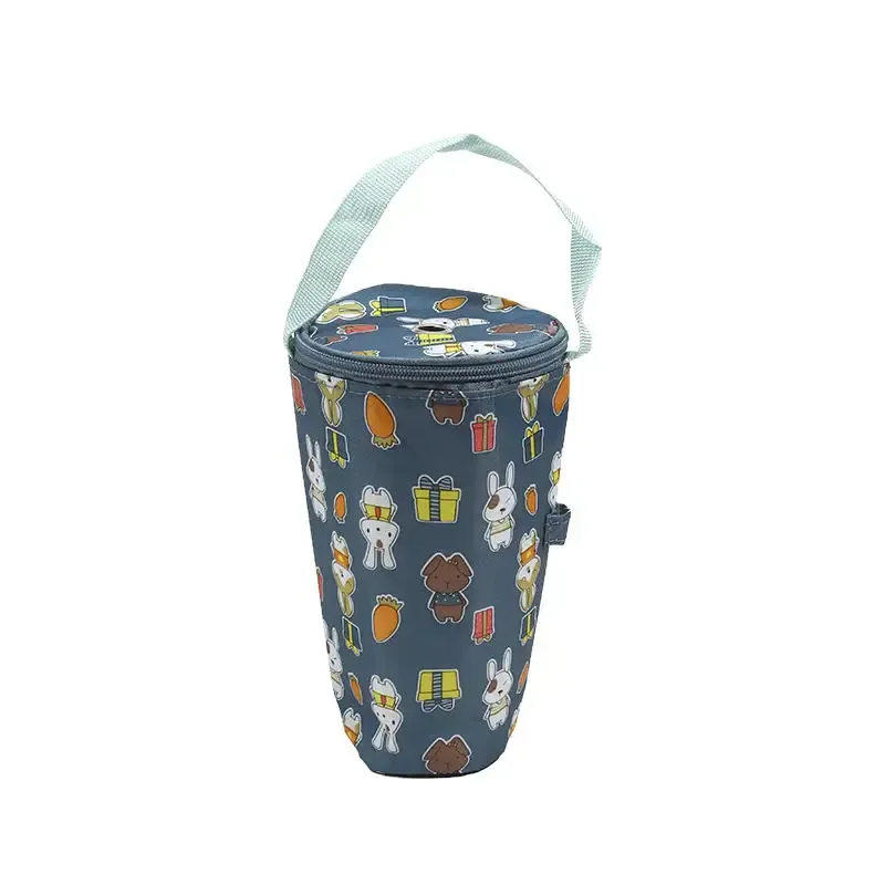 Cartoon Baby Milk Bottle Insulation Bag - Portable Waterproof Thermal Cooler Bag with Stroller Hook for On-the-Go Feeding showcase 33
