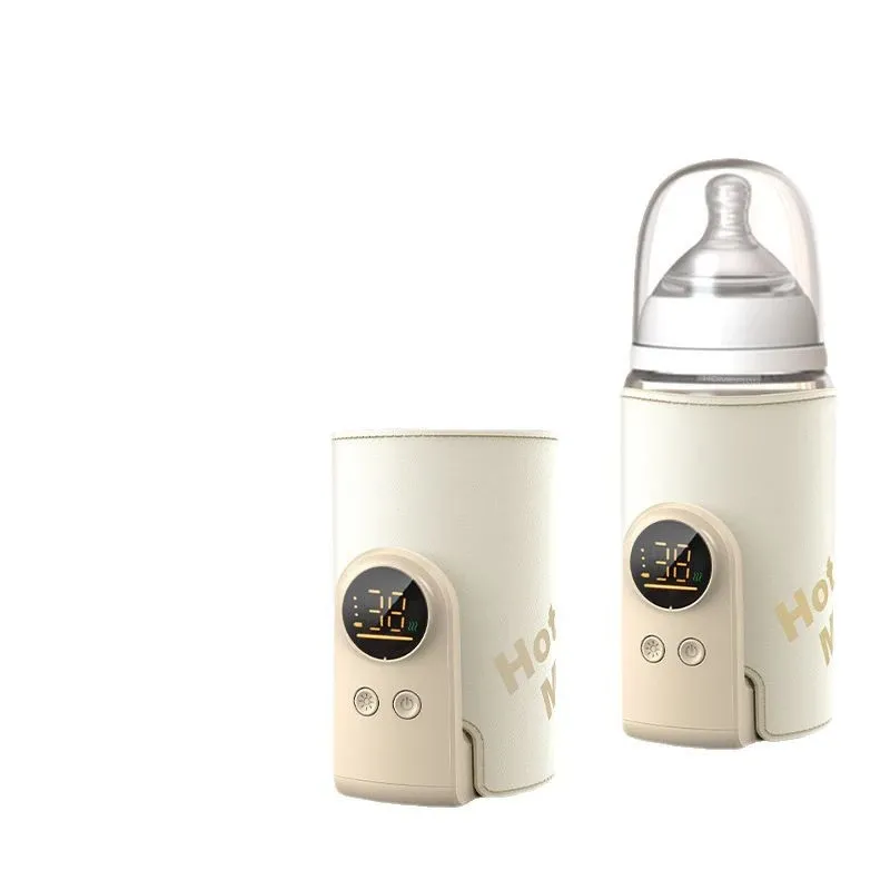 Smart USB Baby Bottle Warmer & Sterilizer Sleeve - Portable High-Capacity, Temperature Control for Newborns on the Go thumbnail 5