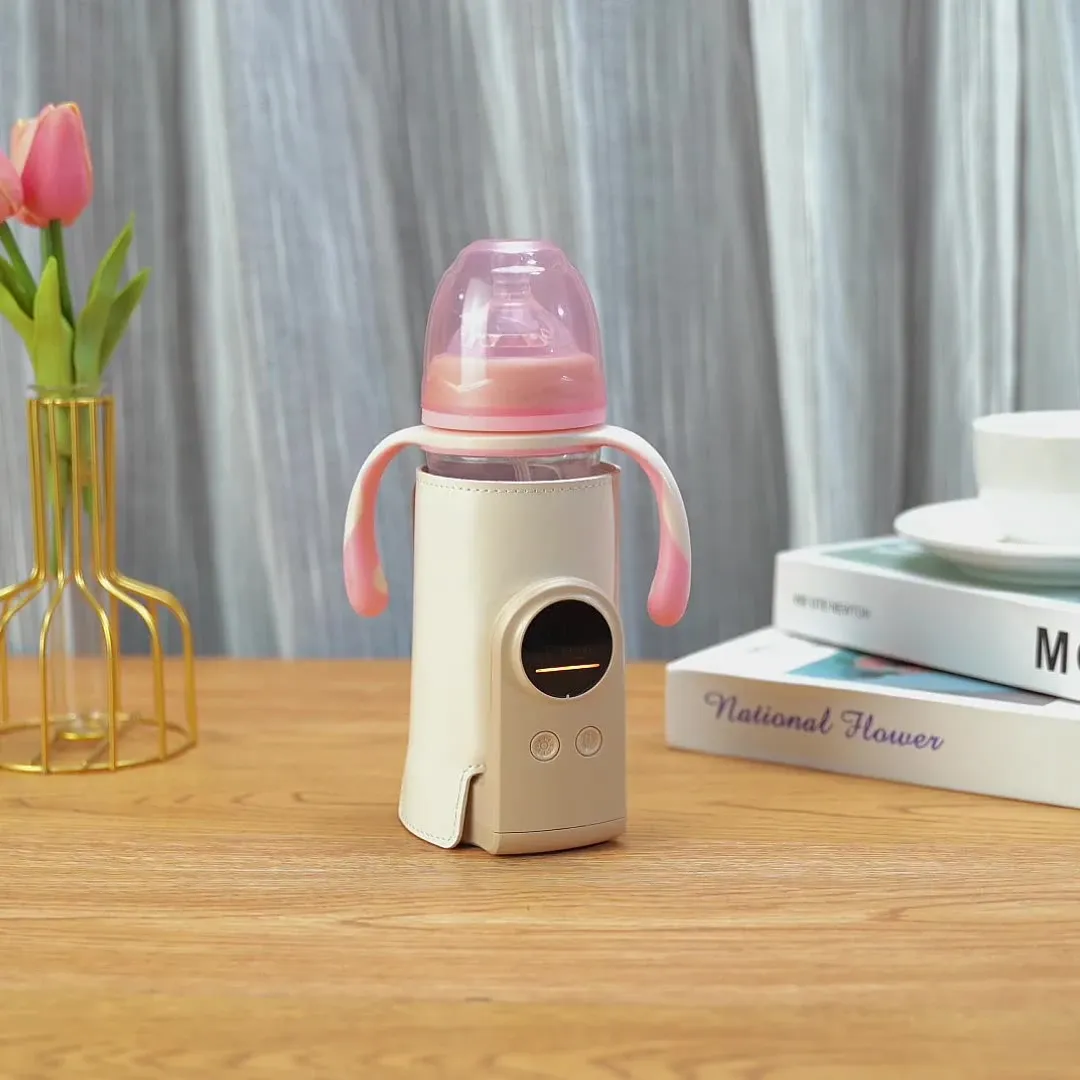 Smart USB Baby Bottle Warmer & Sterilizer Sleeve - Portable High-Capacity, Temperature Control for Newborns on the Go thumbnail 6