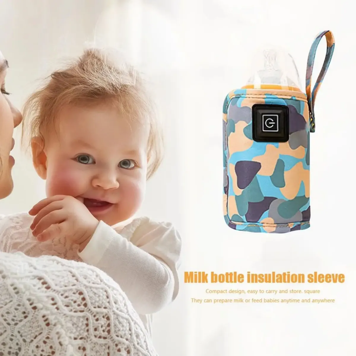 Portable USB Baby Bottle Warmer with 3-Speed Adjustment - Ideal for Car Travel and Outdoor Use for Babies and Children showcase 5
