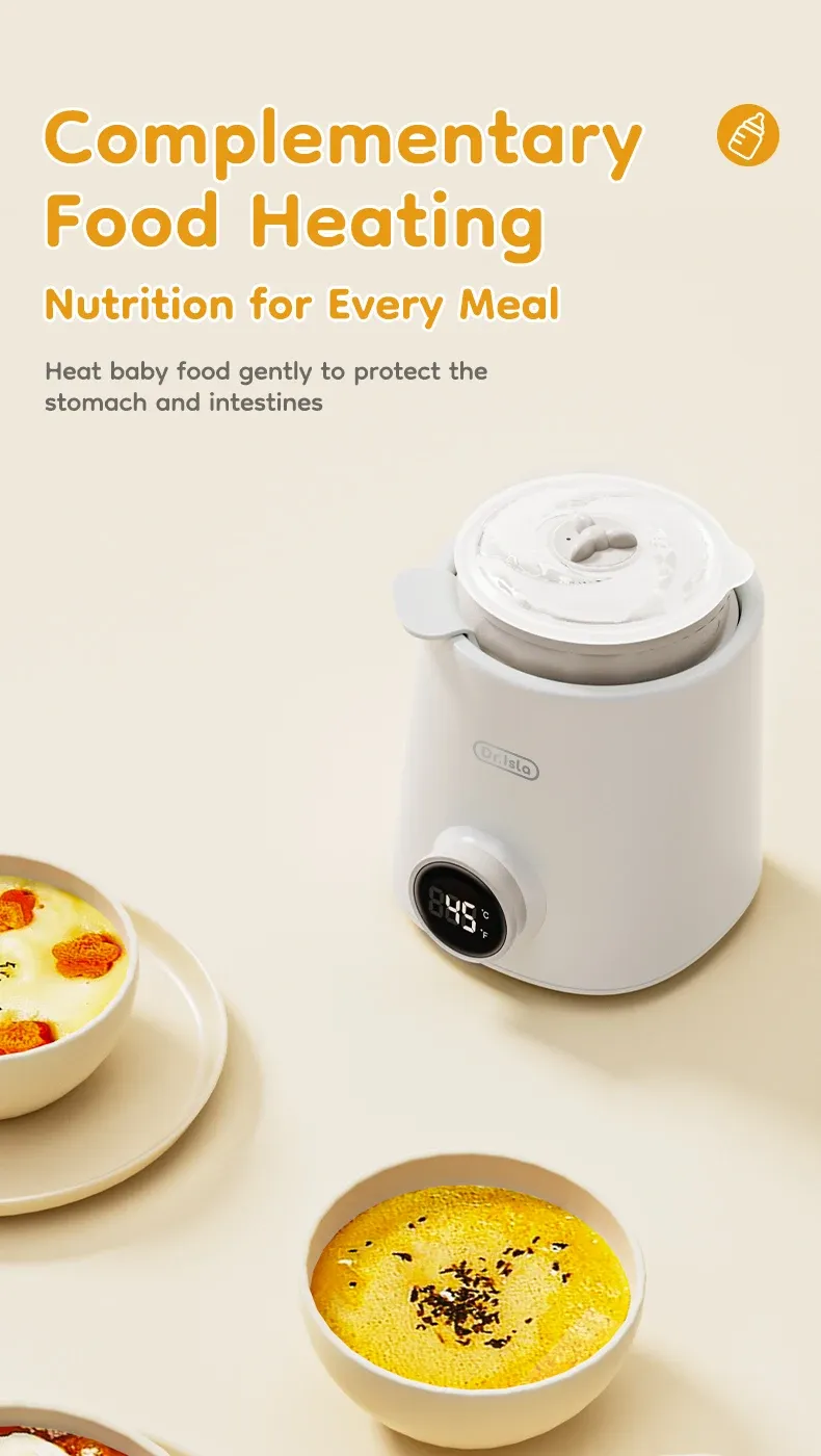 MAMIJOY Baby Bottle Warmer N22: Multi-Function Food Heater & Sterilizer with Accurate 36-100°C Temperature Control for Milk and Baby Food showcase 7