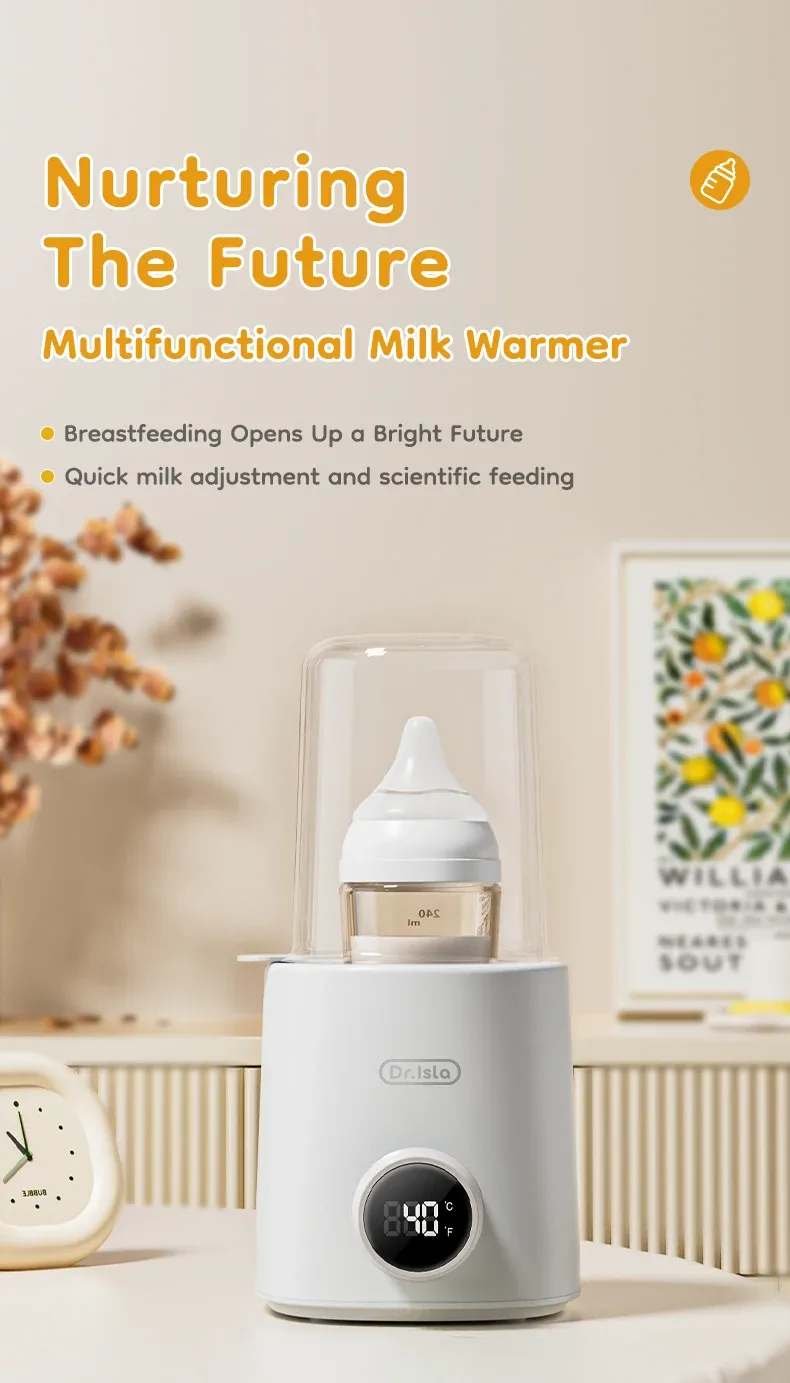 MAMIJOY Baby Bottle Warmer N22: Multi-Function Food Heater & Sterilizer with Accurate 36-100°C Temperature Control for Milk and Baby Food showcase 1