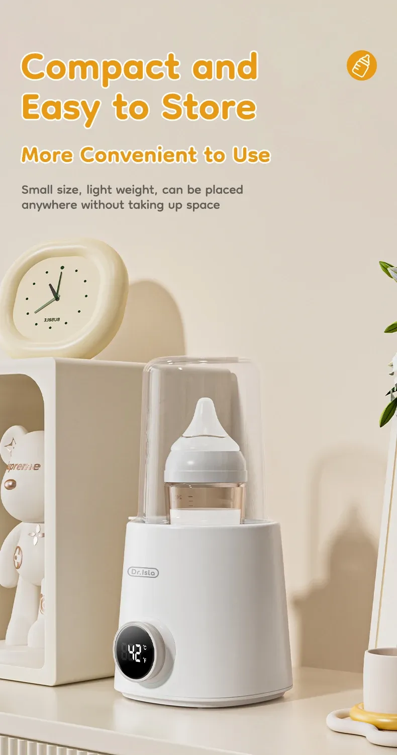 MAMIJOY Baby Bottle Warmer N22: Multi-Function Food Heater & Sterilizer with Accurate 36-100°C Temperature Control for Milk and Baby Food showcase 10