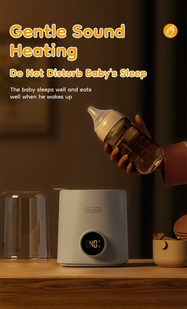 MAMIJOY Baby Bottle Warmer N22: Multi-Function Food Heater & Sterilizer with Accurate 36-100°C Temperature Control for Milk and Baby Food showcase 8