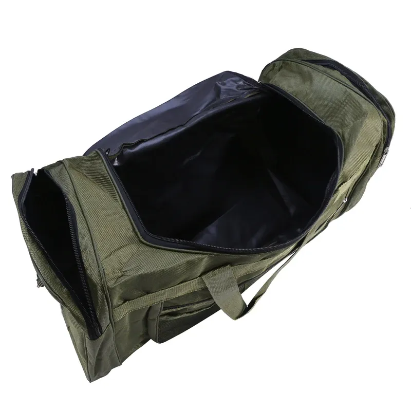 Large Capacity Nylon Travel Duffel Bag for Men & Women, Weekender Carry-On Luggage, Gym Sport Holdall, Overnight Tote with Pouches thumbnail 5