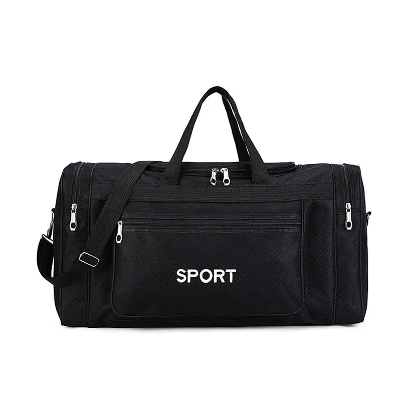 Large Capacity Nylon Travel Duffel Bag for Men & Women, Weekender Carry-On Luggage, Gym Sport Holdall, Overnight Tote with Pouches showcase 16