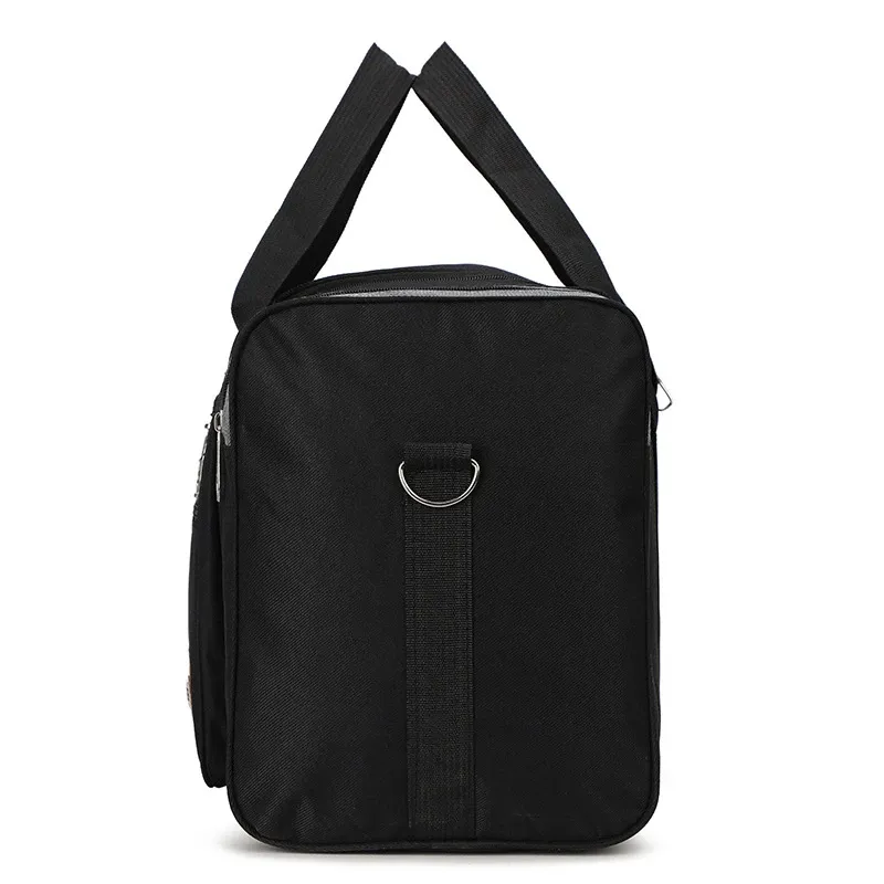 Large Capacity Nylon Travel Duffel Bag for Men & Women, Weekender Carry-On Luggage, Gym Sport Holdall, Overnight Tote with Pouches showcase 40