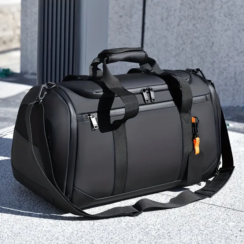 Large Capacity Travel Duffel Bag - Durable Oxford Cloth, Spacious Overnight Sports Gym Bag with Multiple Compartments, Ideal for Weekends & Travel thumbnail 1