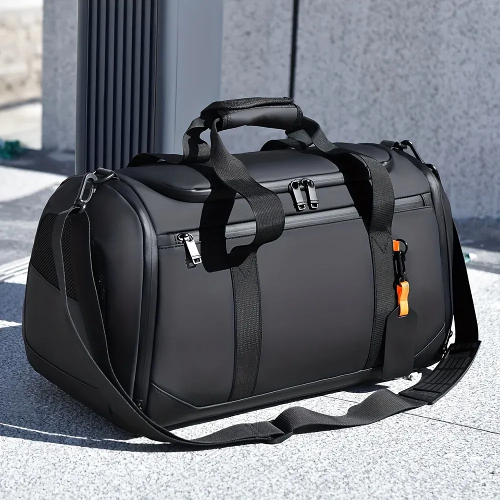 Large Capacity Travel Duffel Bag - Durable Oxford Cloth, Spacious Overnight Sports Gym Bag with Multiple Compartments, Ideal for Weekends & Travel showcase 1