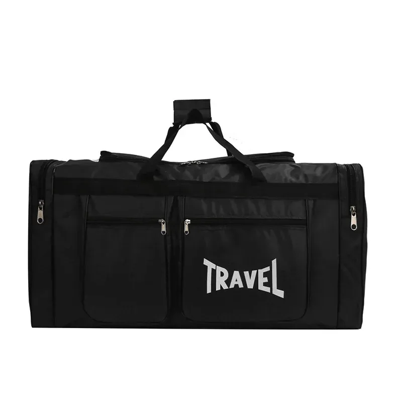 80L Foldable Waterproof Duffel Bag for Travel & Sports - Large Capacity, Wear-Resistant, Portable Business Handbag for Men & Women showcase 24