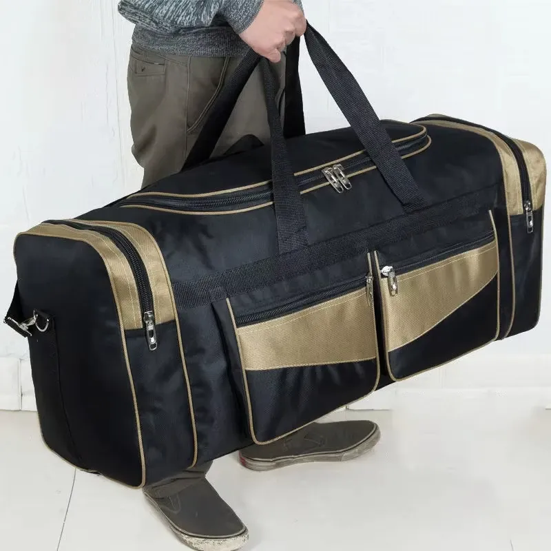 Large Capacity Travel Duffel Bag for Men & Women - Waterproof Nylon Gym Fitness Handbag for Sports, Outdoor, and Long Distance Travel showcase 1