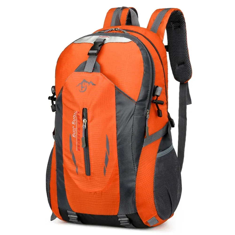 40L Waterproof Outdoor Sports Backpack for Men & Women - Ideal for Hiking, Travel, Cycling, Motorcycle, Trekking, Fishing - Durable Polyester with Reflective Tape showcase 10