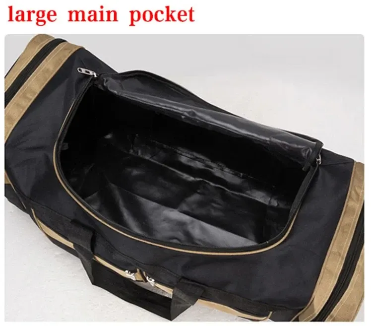 Large Capacity Travel Duffel Bag for Men & Women | Gym Fitness Sports Training Outdoor Shoulder Handbag | Long Distance Travel Storage | Nylon Material showcase 7