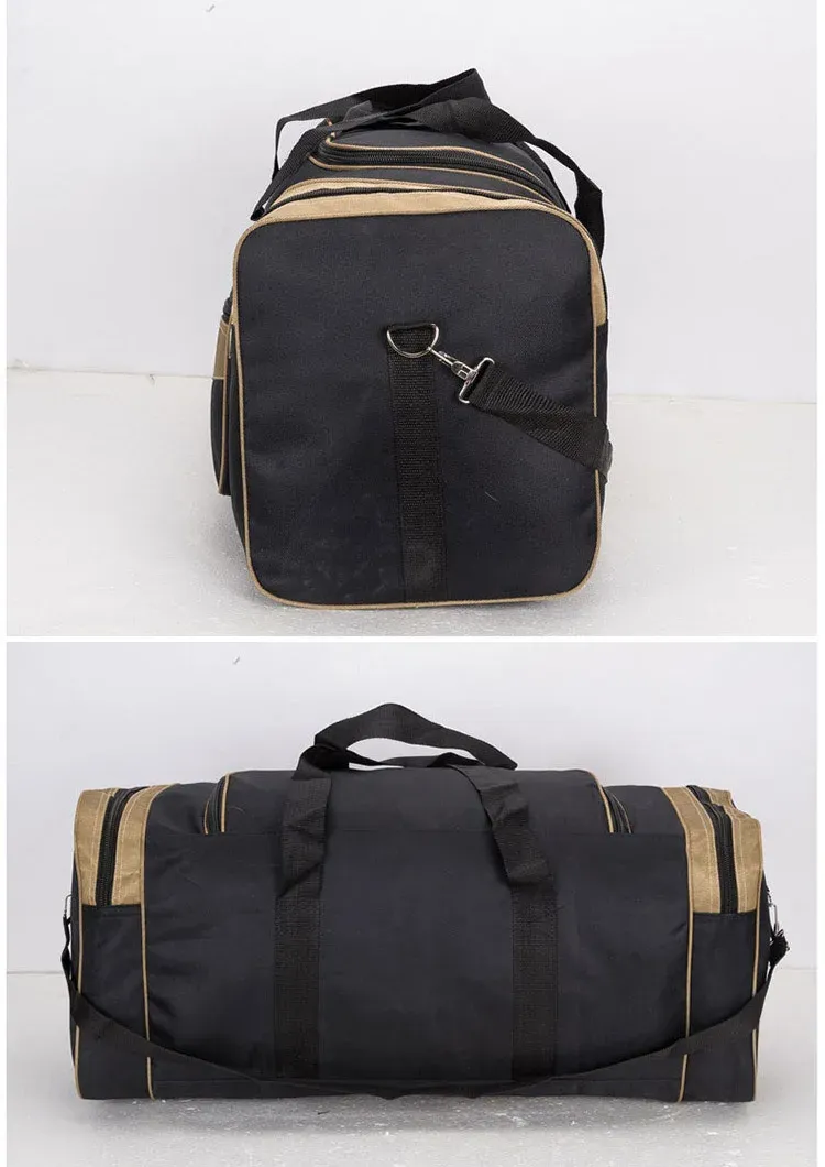 Large Capacity Travel Duffel Bag for Men & Women | Gym Fitness Sports Training Outdoor Shoulder Handbag | Long Distance Travel Storage | Nylon Material showcase 11