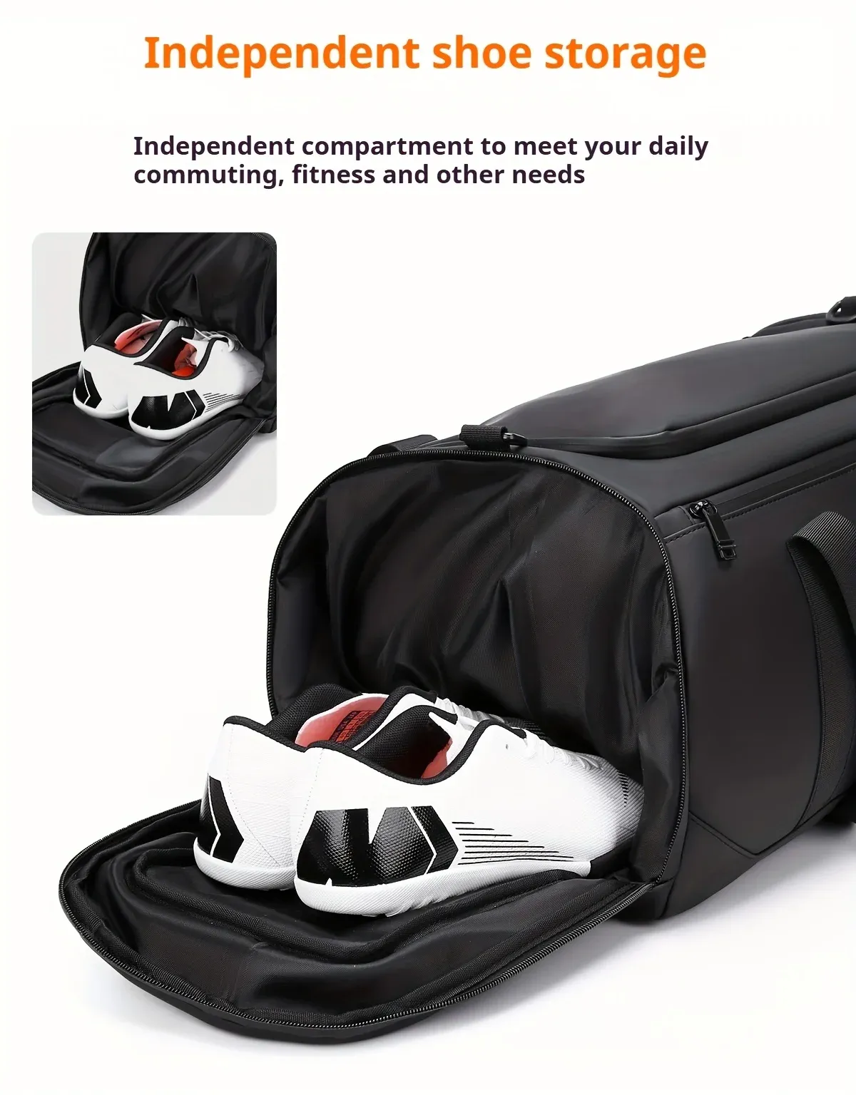 Large Capacity Travel Duffel Bag - Durable Oxford Cloth, Spacious Overnight Sports Gym Bag with Multiple Compartments for Men & Women showcase 4