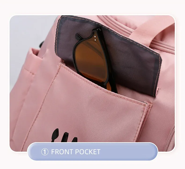Women's Sports Gym Bag - Large Travel Duffel with Wet/Dry Separation, Shoe Pocket, and Detachable Shoulder Strap for Fitness, Swimming, and Weekends showcase 19