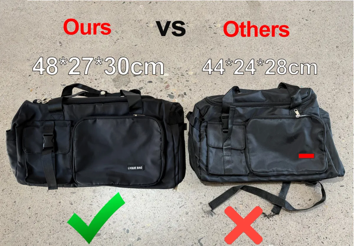 Women's Sports Gym Bag - Large Travel Duffel with Wet/Dry Separation, Shoe Pocket, and Detachable Shoulder Strap for Fitness, Swimming, and Weekends showcase 1
