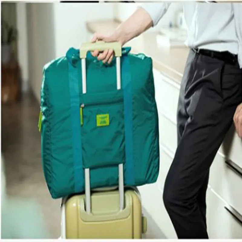 Foldable Travel Duffel Bag Lightweight Carry-On Luggage for Men & Women, Weekender Overnight Tote Bag, Durable & Spacious thumbnail 2