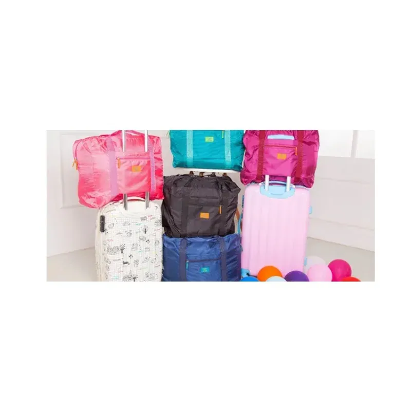 Foldable Travel Duffel Bag Lightweight Carry-On Luggage for Men & Women, Weekender Overnight Tote Bag, Durable & Spacious showcase 4