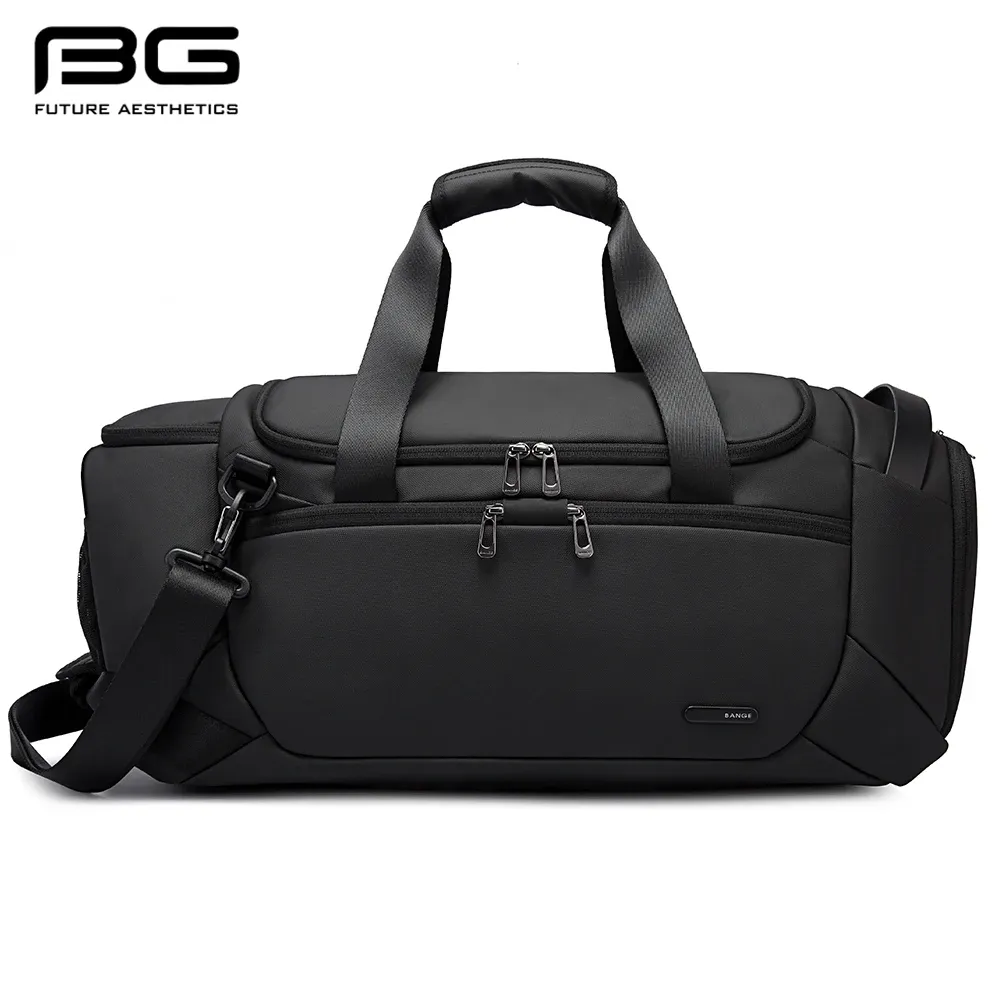 BANGE Waterproof Sports Duffel Bag 21 Inch with Shoe Compartment, Wet/Dry Pocket - Ideal Travel & Gym Bag for Men thumbnail 1