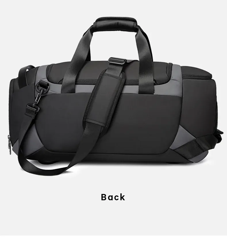 BANGE Waterproof Sports Duffel Bag 21 Inch with Shoe Compartment, Wet/Dry Pocket - Ideal Travel & Gym Bag for Men showcase 13