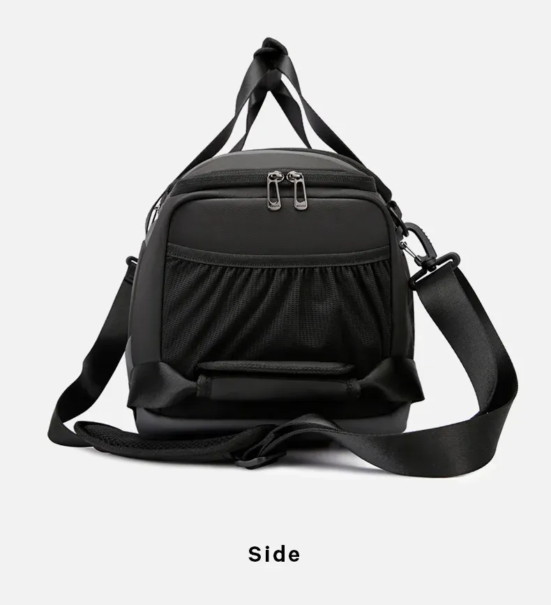 BANGE Waterproof Sports Duffel Bag 21 Inch with Shoe Compartment, Wet/Dry Pocket - Ideal Travel & Gym Bag for Men showcase 12