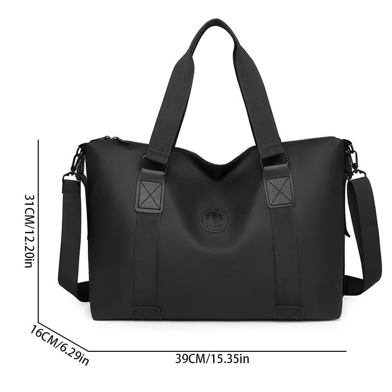 Large Capacity Waterproof Oxford Cloth Travel Duffel Bag for Men & Women - Versatile Tote for Fitness, Yoga, and Gym Workouts thumbnail 5