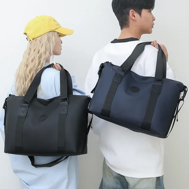 Large Capacity Waterproof Oxford Cloth Travel Duffel Bag for Men & Women - Versatile Tote for Fitness, Yoga, and Gym Workouts thumbnail 4