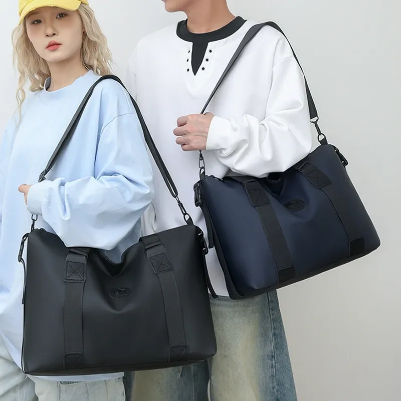 Large Capacity Waterproof Oxford Cloth Travel Duffel Bag for Men & Women - Versatile Tote for Fitness, Yoga, and Gym Workouts showcase 2