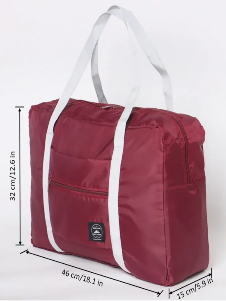 Foldable Travel Duffel Bag for Women & Girls - Lightweight Large Capacity Carry-On Sports Weekend Overnight Trip Bag showcase 2