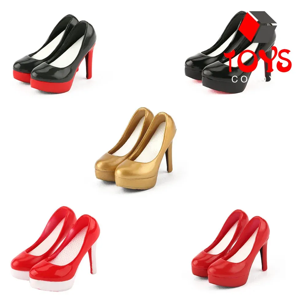 1/6 Scale Fashion High Heel Stiletto Court Shoes for 12-inch Female Action Figures - Doll Model Accessory showcase 11