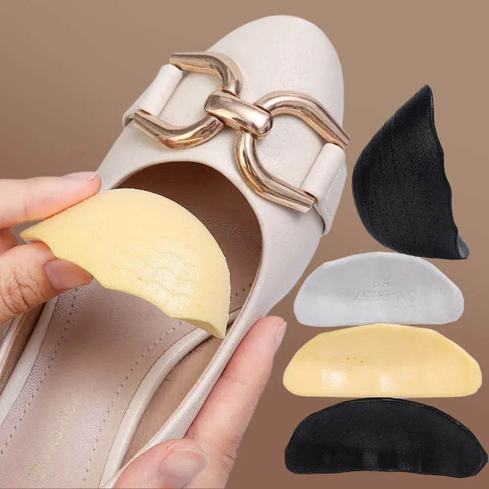 Women's Anti-Slip Forefoot Inserts - Adjustable Shoe Size Toe Pads for High Heels, Pain Relief Cushion Protector, Comfortable PU Foam thumbnail 3
