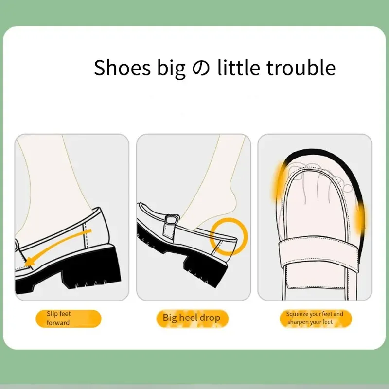 Women's Anti-Slip Forefoot Inserts - Adjustable Shoe Size Toe Pads for High Heels, Pain Relief Cushion Protector, Comfortable PU Foam showcase 6