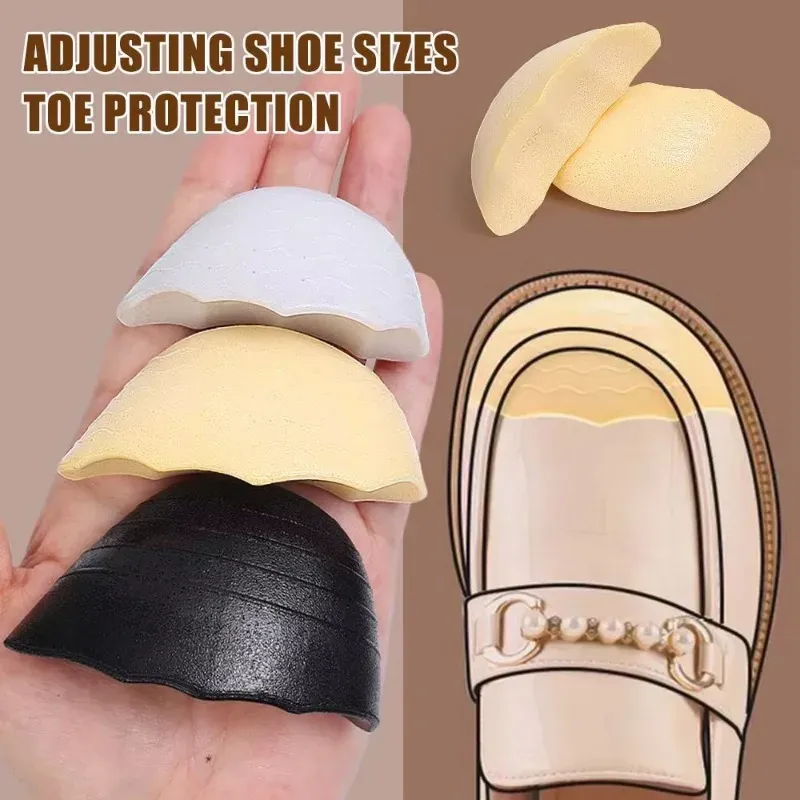 Women's Anti-Slip Forefoot Inserts - Adjustable Shoe Size Toe Pads for High Heels, Pain Relief Cushion Protector, Comfortable PU Foam thumbnail 2