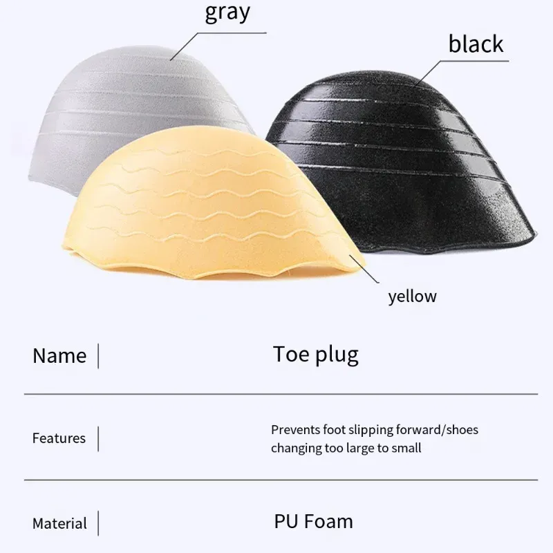 Women's Anti-Slip Forefoot Inserts - Adjustable Shoe Size Toe Pads for High Heels, Pain Relief Cushion Protector, Comfortable PU Foam showcase 7