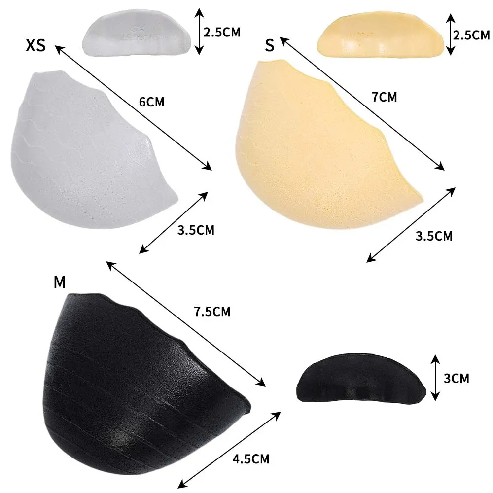 Women's Anti-Slip Forefoot Inserts - Adjustable Shoe Size Toe Pads for High Heels, Pain Relief Cushion Protector, Comfortable PU Foam thumbnail 5