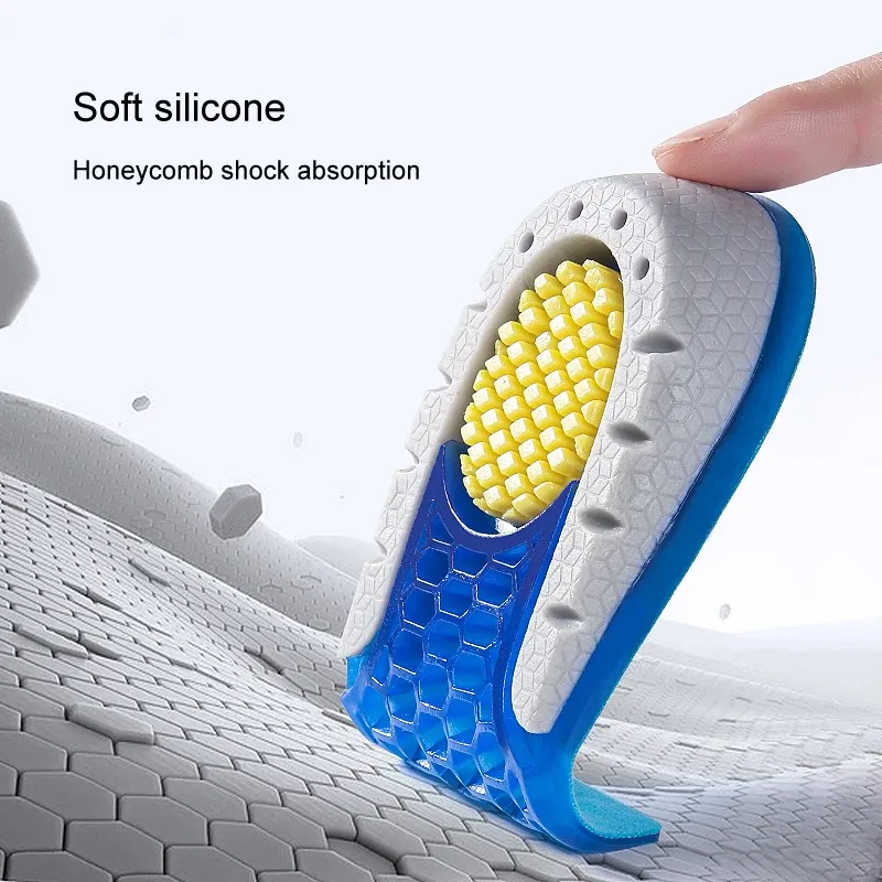 Height Increase Insoles for Men & Women - TPE Silicone Gel Invisible Heel Lifts (1-3cm) for Sports & Casual Shoes, Comfortable & Shock Absorbing thumbnail 6