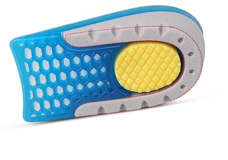 Height Increase Insoles for Men & Women - TPE Silicone Gel Invisible Heel Lifts (1-3cm) for Sports & Casual Shoes, Comfortable & Shock Absorbing showcase 5