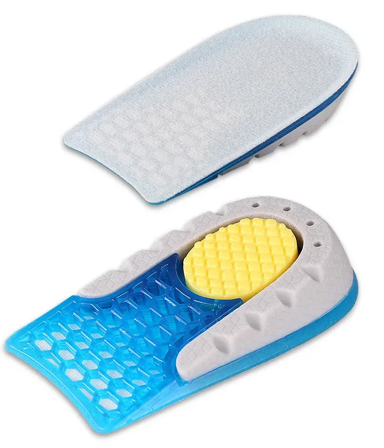 Height Increase Insoles for Men & Women - TPE Silicone Gel Invisible Heel Lifts (1-3cm) for Sports & Casual Shoes, Comfortable & Shock Absorbing showcase 9