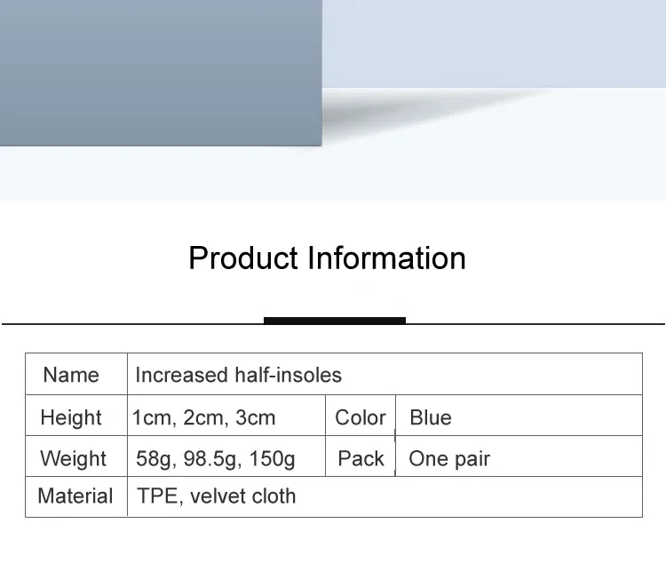 Height Increase Insoles for Men & Women - TPE Silicone Gel Invisible Heel Lifts (1-3cm) for Sports & Casual Shoes, Comfortable & Shock Absorbing showcase 2