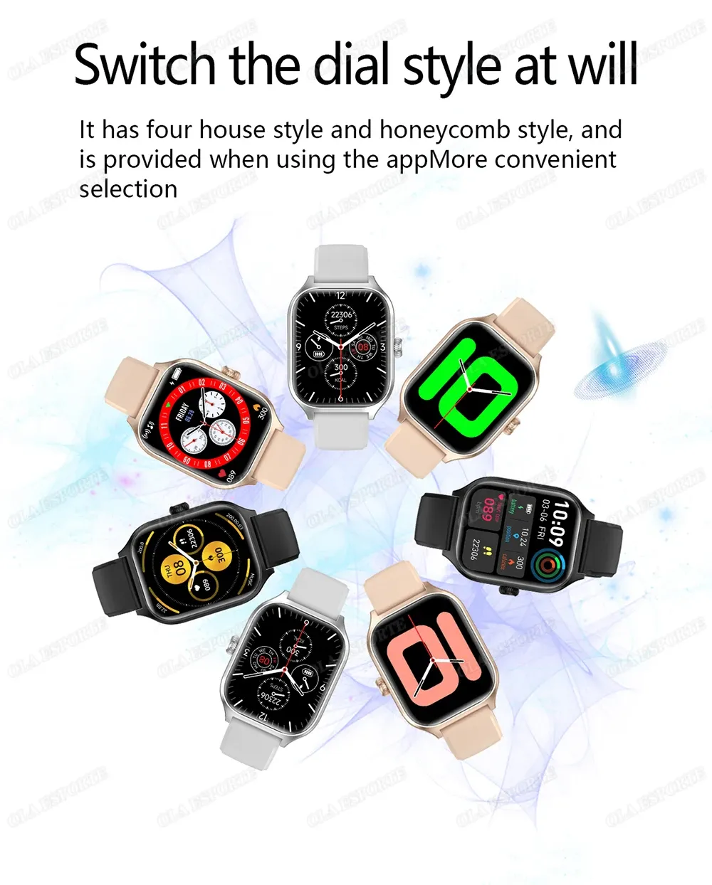 1.83" HD Smart Watch for Android & iOS - Bluetooth Call, Fitness Tracker, Heart Rate, Blood Pressure Monitor, Music Control - Stylish Alloy Case for Men & Women showcase 6